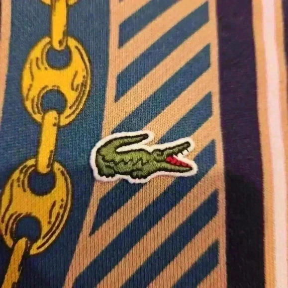 Lacoste Live RARE Unisex Gold Digger Limited Edition Streetwear Hoodie L - Picture 8 of 13